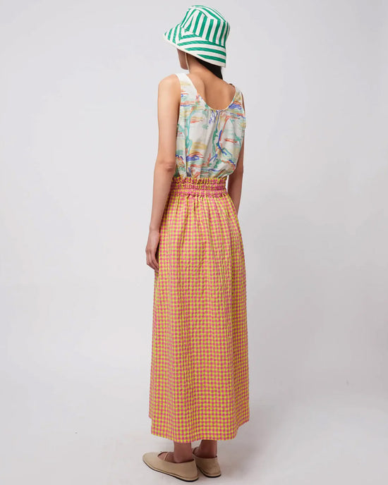 Ban Do Vichy Evasé Skirt