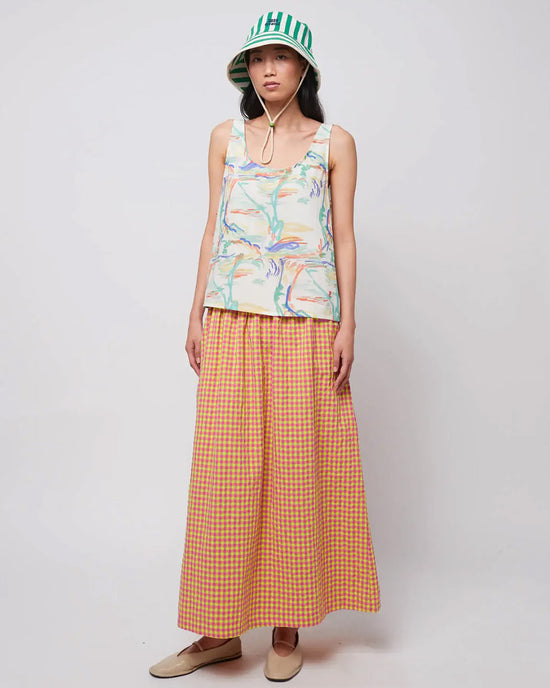 ban do Vichy Evasé Skirt