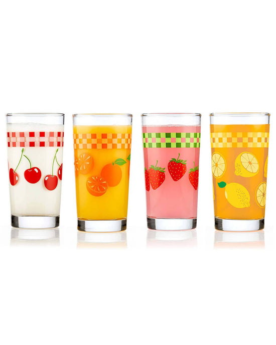 Ban Do Vintage Juice Glasses - Set Of 4