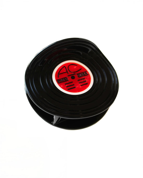 ban do Vinyl Record Hair Claw