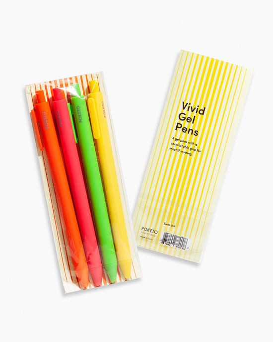 Ban Do Vivid Gel Pen Set - Bright