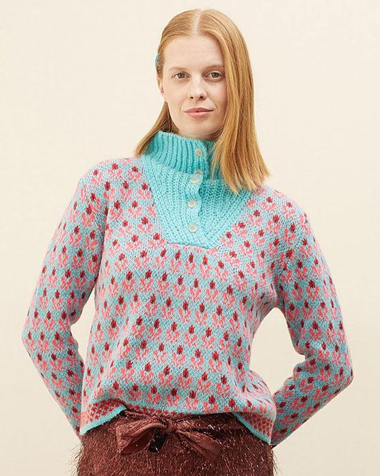 ban do Voltereta Sweater - Blue