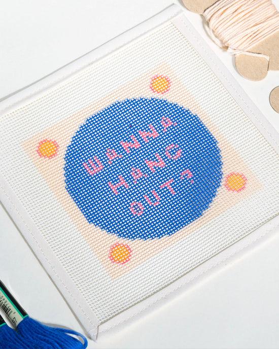 ban do Wanna Hang Out? Needlepoint Kit