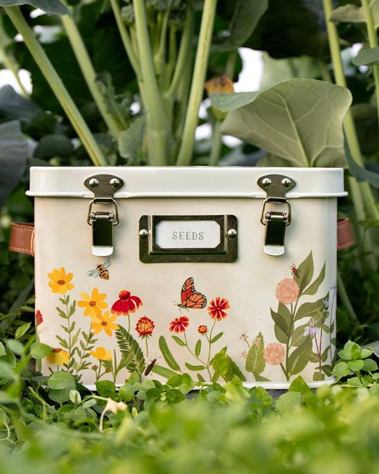 Ban Do Wildflower Botanicals Tin Seed Storage Box