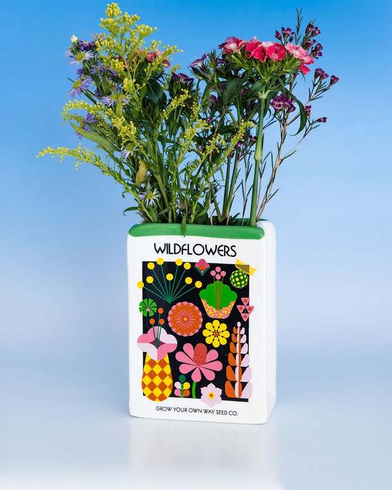ban do Wildflower Seeds Vase