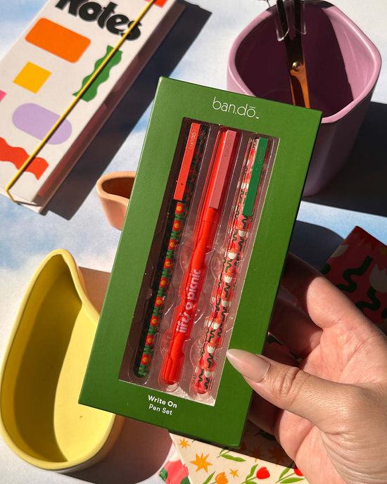 Ban Do Write On Pen Set - Life's A Picnic