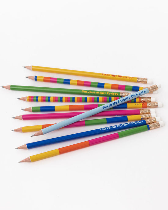 Ban Do Write On Pencil Set - Rather Be Readin'