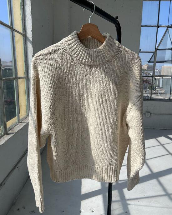 Ban Do Zoe Cotton Sweater - Naturel