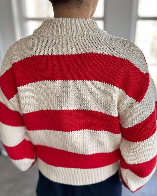 Ban Do Zoe Sweater - Red Stripe