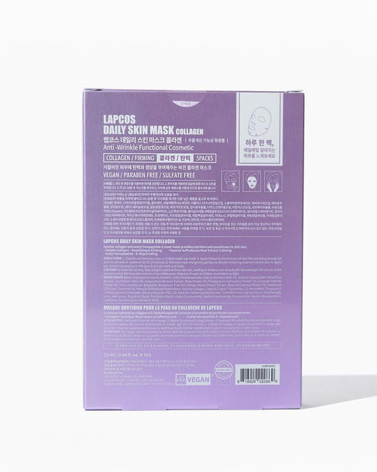 Ban Do Daily Collagen Firming Facial Skin Mask - Set Of 5