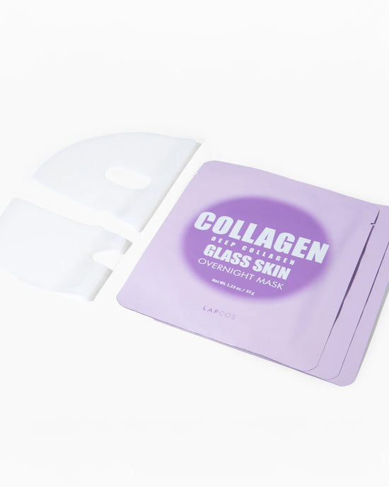 Ban Do Deep Collagen Glass Skin Overnight Mask - Set Of 4