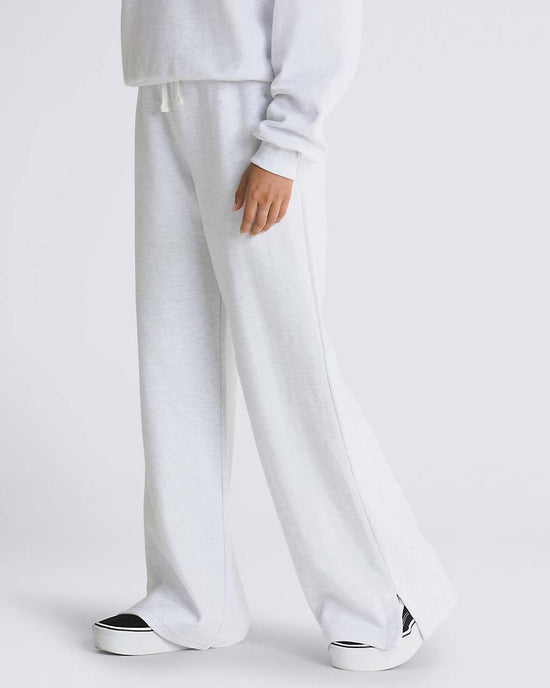 Ban Do Elevated Double Knit Sweatpants - White Heather