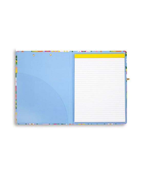 Ban Do Get It Together Clipboard Folio - Geometric Floral