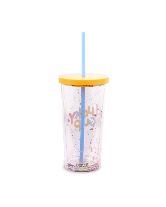 Ban Do Glitter Bomb Sip Sip Tumbler With Straw - Lucky Cup