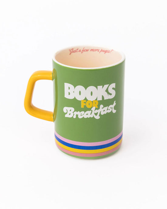 ban do Hot Stuff Big Ceramic Mug - Books for Breakfast