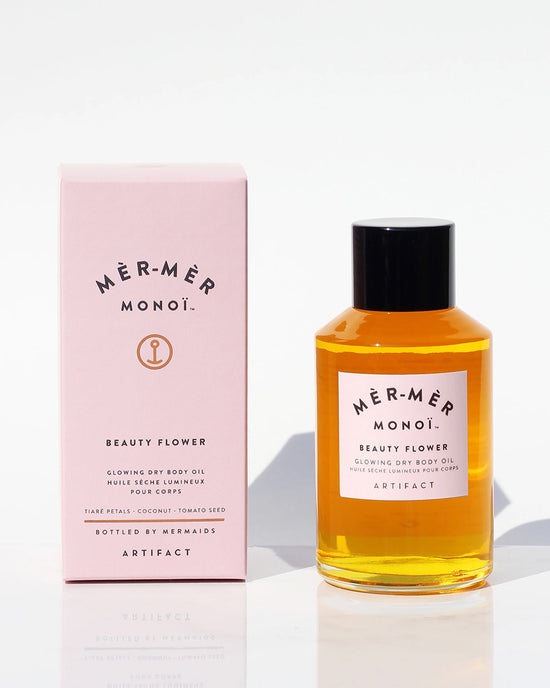 ban do Mèr-Mèr Monoï Beauty Flower Glowing Dry Body Oil