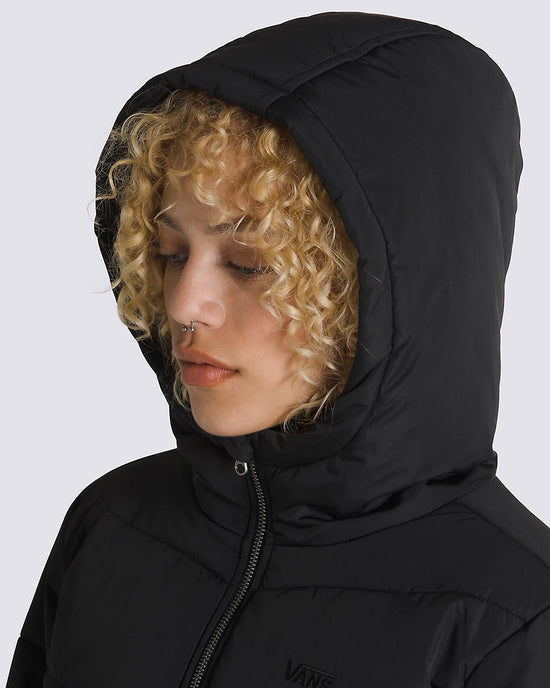Ban Do MTE Aubrey Foundry Crop Puff Hood Jacket - Black