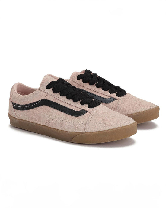 ban do Old Skool Lowpro Sneaker - Hairy Suede Peach Blush