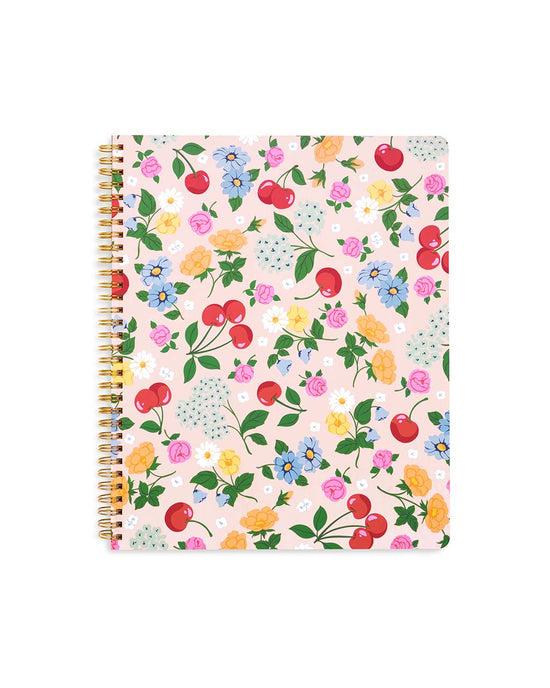 Ban Do Rough Draft Large Notebook - Flowers And Fruit