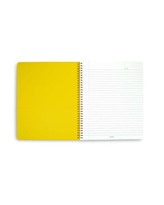 Ban Do Rough Draft Large Notebook - Making It Up As I Go Cream