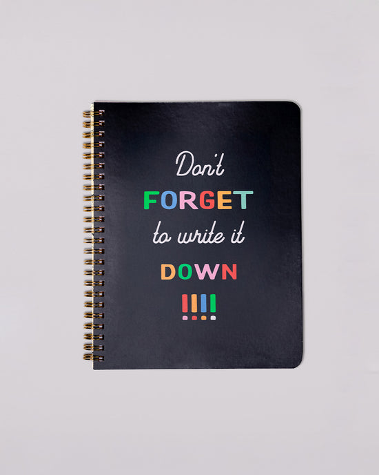 ban do Rough Draft Mini Notebook - Don't Forget to Write it Down