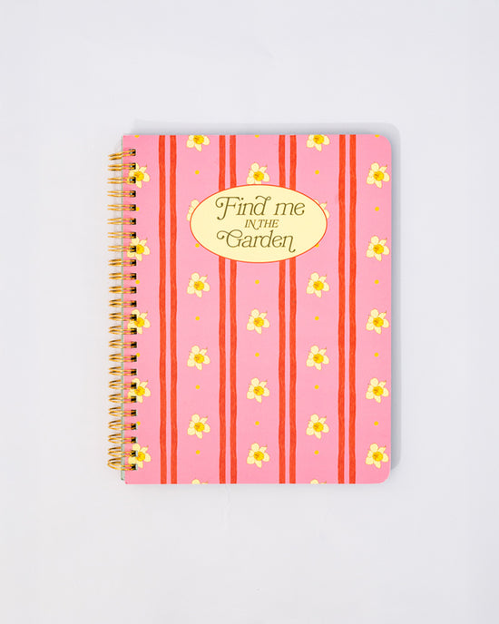 ban do Rough Draft Mini Notebook - Find Me in the Garden
