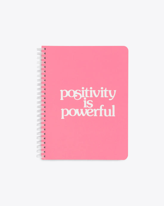 ban do Rough Draft Mini Notebook - Positivity is Powerful