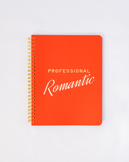 ban do Rough Draft Mini Notebook - Professional Romantic