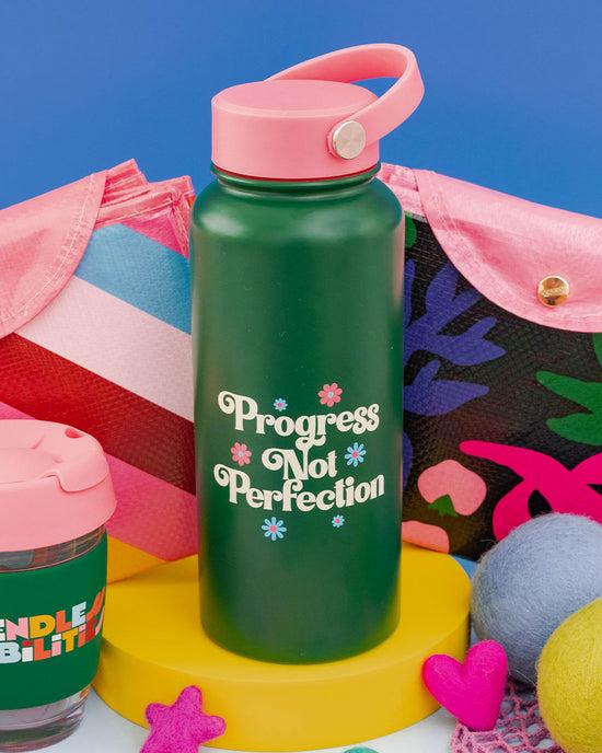 Ban Do Stainless Steel Water Bottle - Progress Not Perfection