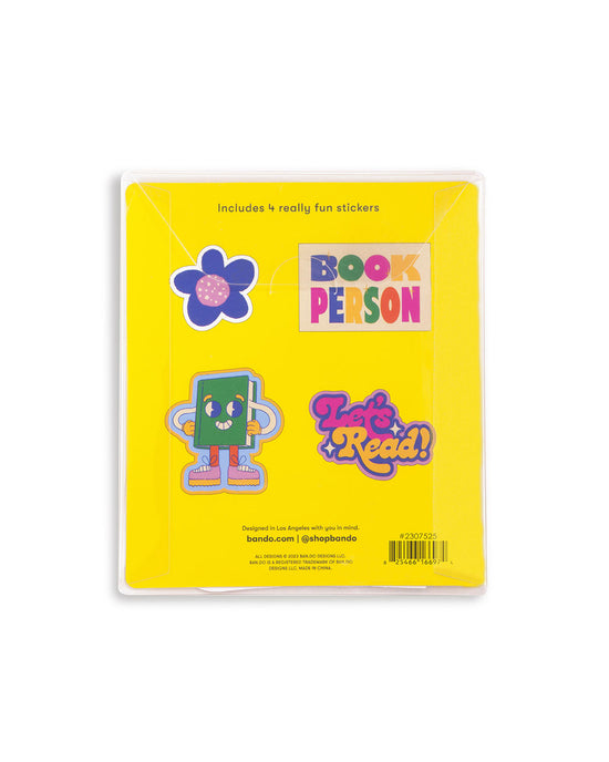 Ban Do Stick With It Big Vinyl Stickers Pack - Book Person
