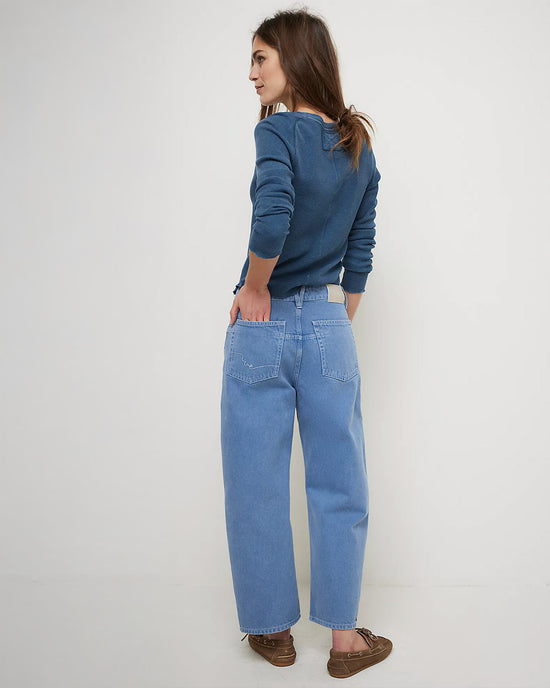 Ban Do We The Free Deep Trance Dropped Boyfriend Jeans - Ocean