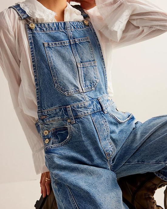 Ban Do We The Free Good Luck Barrel Overalls - Ultra Light Beam