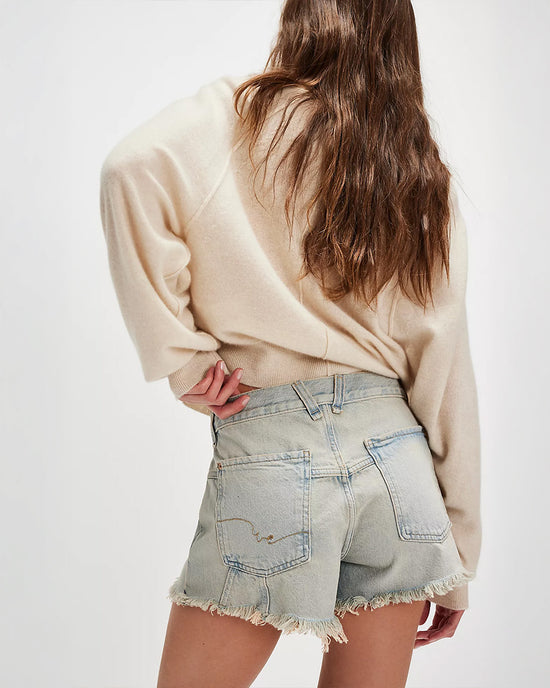 Ban Do We The Free Now Or Never Denim Shorts - Well Worn