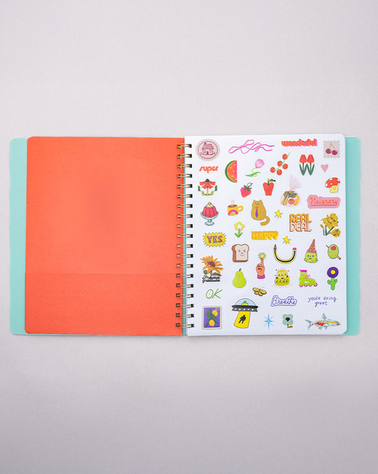 Ban Do Weekly Undated Planner - Cherries And Strawberries
