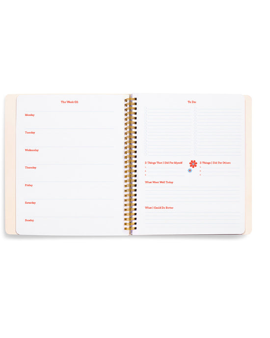 Ban Do Weekly Undated Planner - Progress Not Perfection