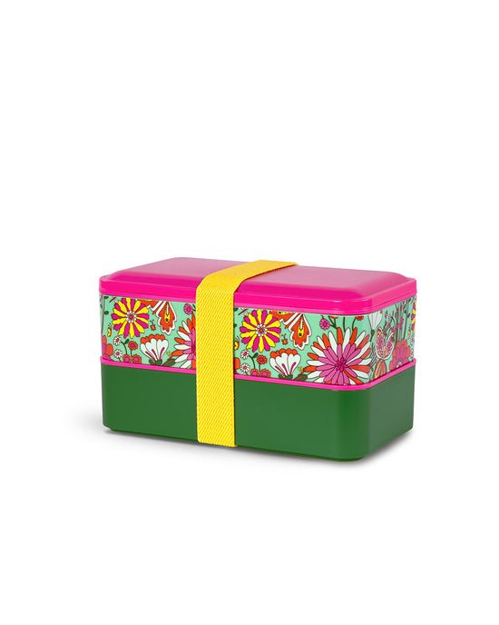 Ban Do What's For Lunch? Stacking Lunch Box Set - Magic Garden Mint