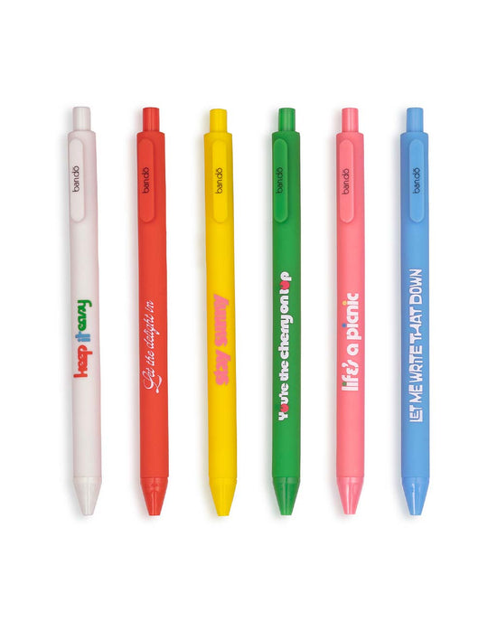 ban do Write On Gel Pen Set - You're The Cherry On Top