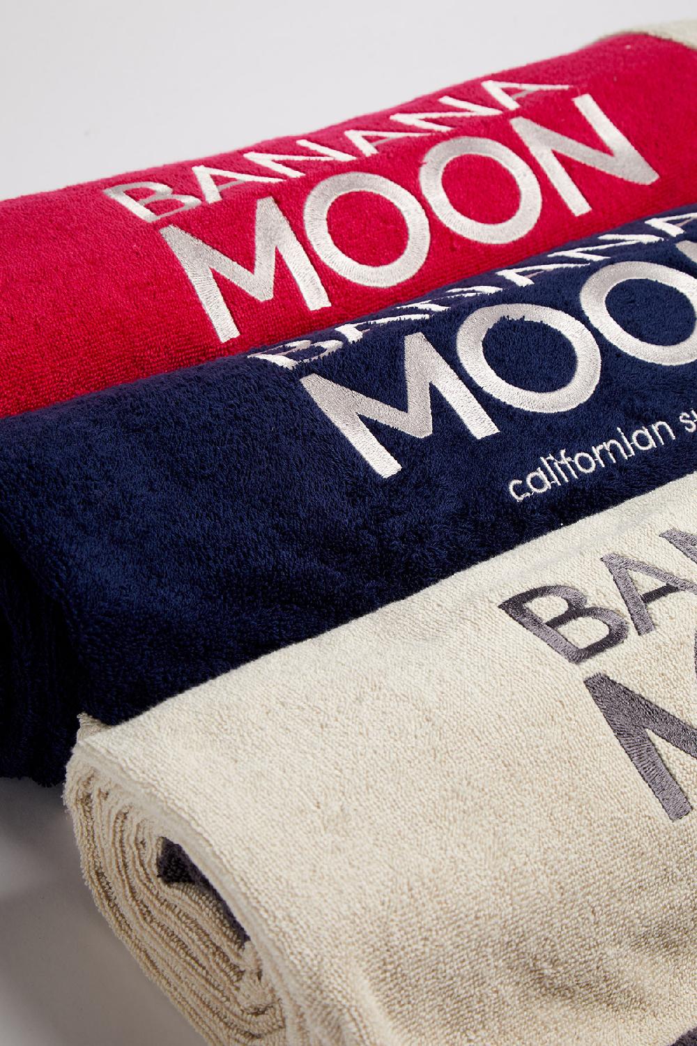 Banana Moon BEACH TOWEL Navy Blue LANZA TOWELY