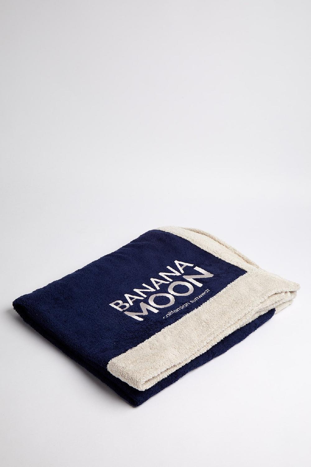 Banana Moon BEACH TOWEL Navy Blue LANZA TOWELY