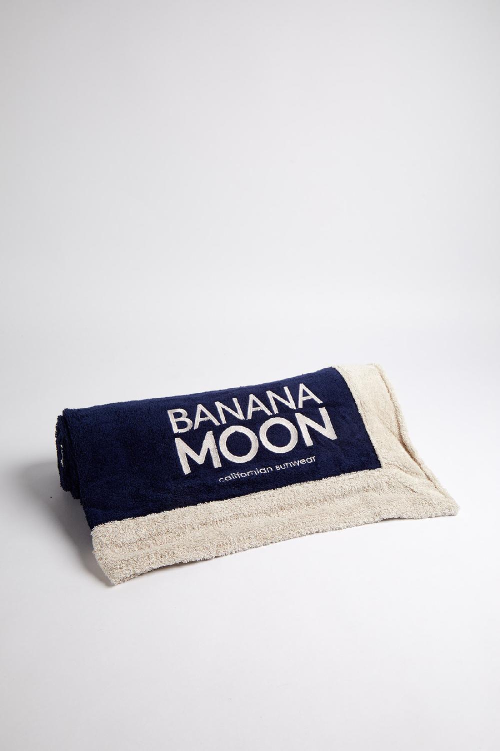 Banana Moon BEACH TOWEL Navy Blue LANZA TOWELY