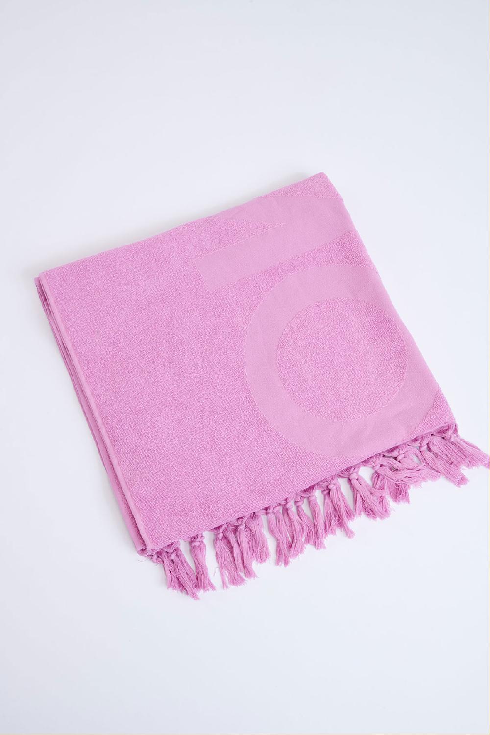 banana moon Beach Towel Purple POPSY TOWELY