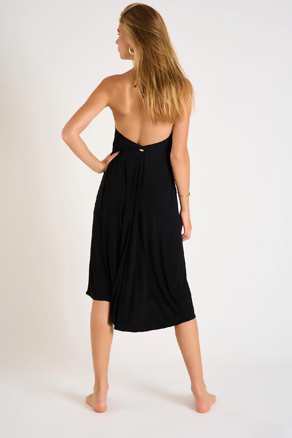 Banana Moon BEACHWEAR DRESS Black OHARA ALTABEACH