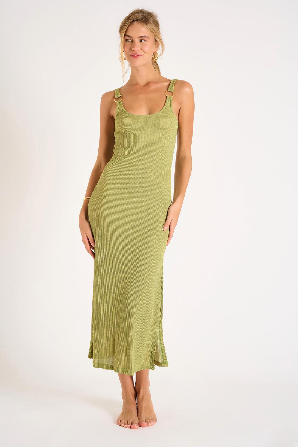 Banana Moon BEACHWEAR DRESS Copper AMIVA GOLDENRIB