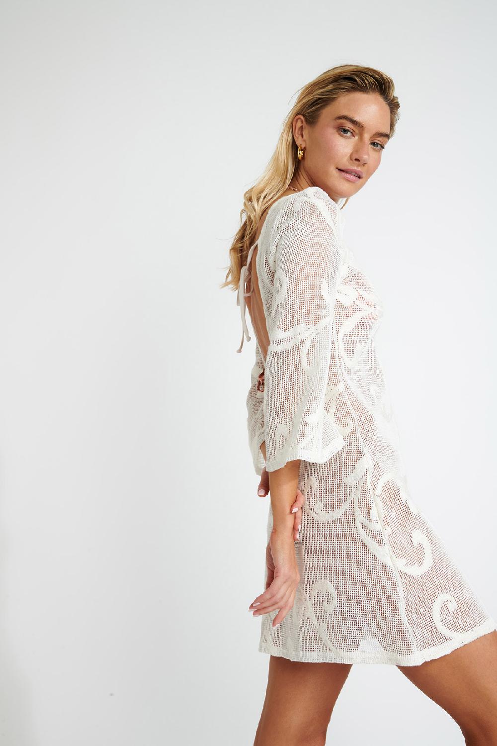 Banana Moon BEACHWEAR DRESS Ecru MISHKA BOATDAY