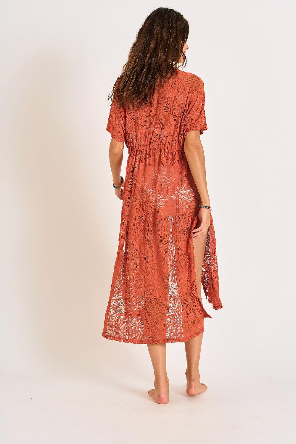 Banana Moon BEACHWEAR DRESS Orange ELVIE COCOBEACH