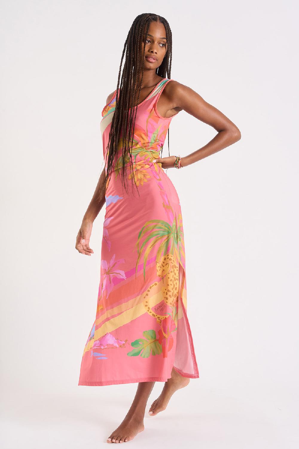 Banana Moon Beachwear Dress Pink MEHITI BEACHDRESS