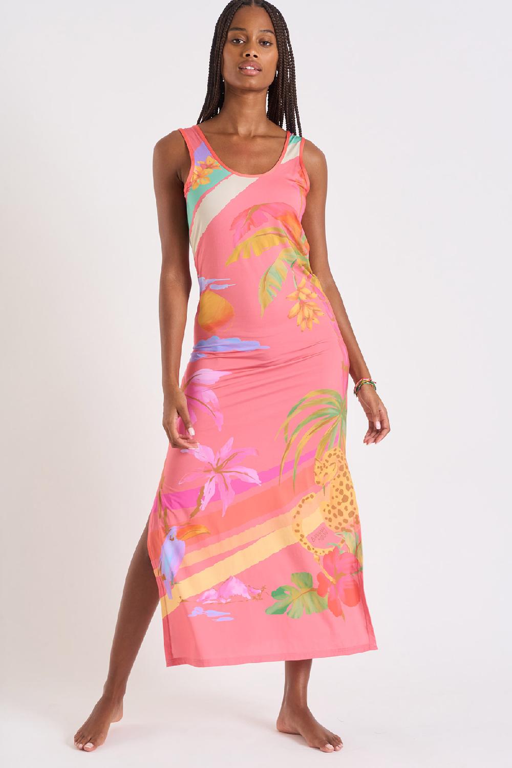 banana moon Beachwear dress Pink MEHITI BEACHDRESS
