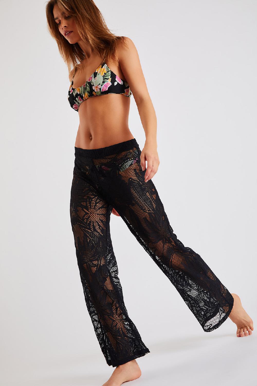Banana Moon BEACHWEAR PANTS Black KISKA COCOBEACH