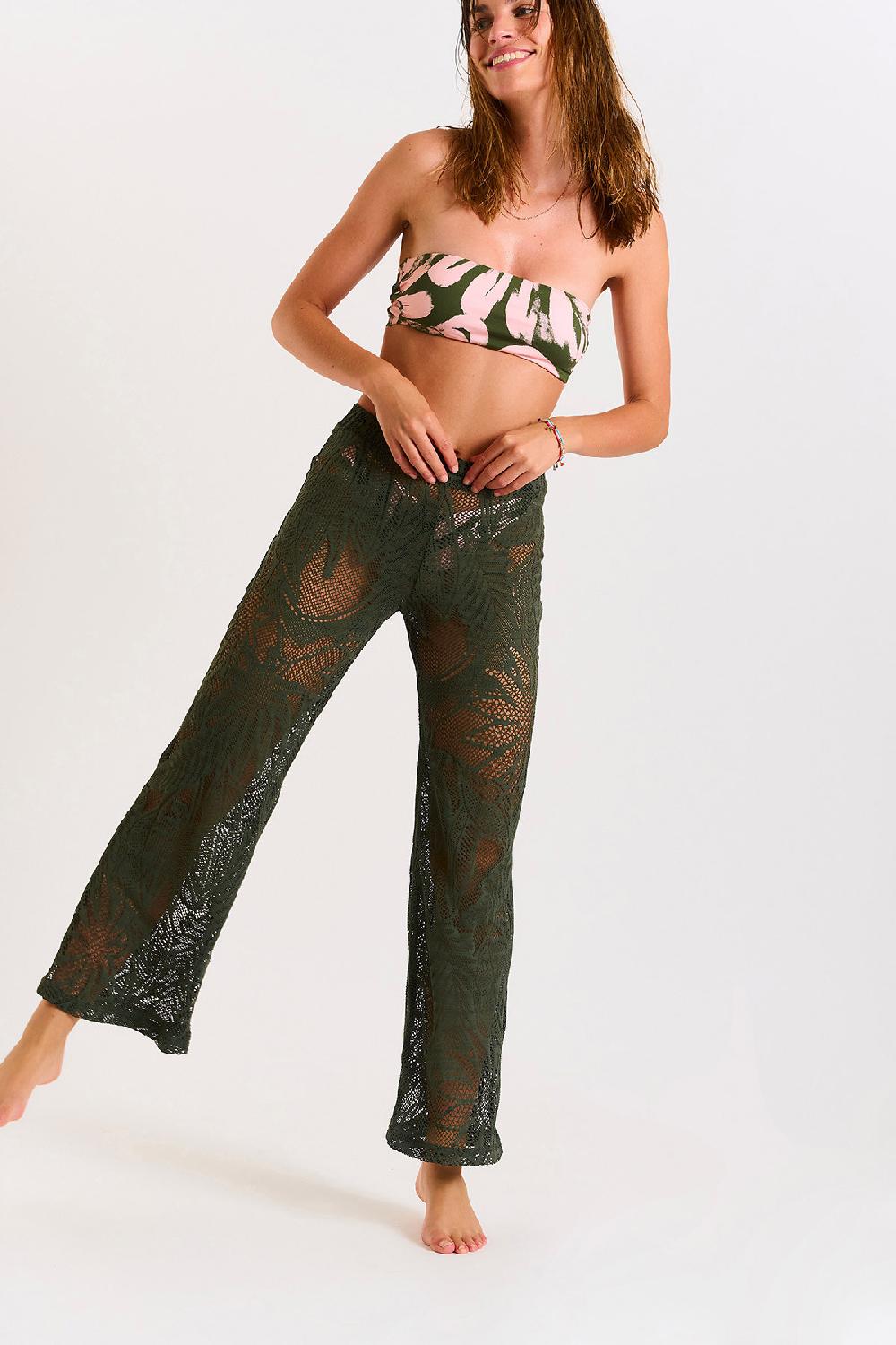 Banana Moon BEACHWEAR PANTS Khaki KISKA COCOBEACH