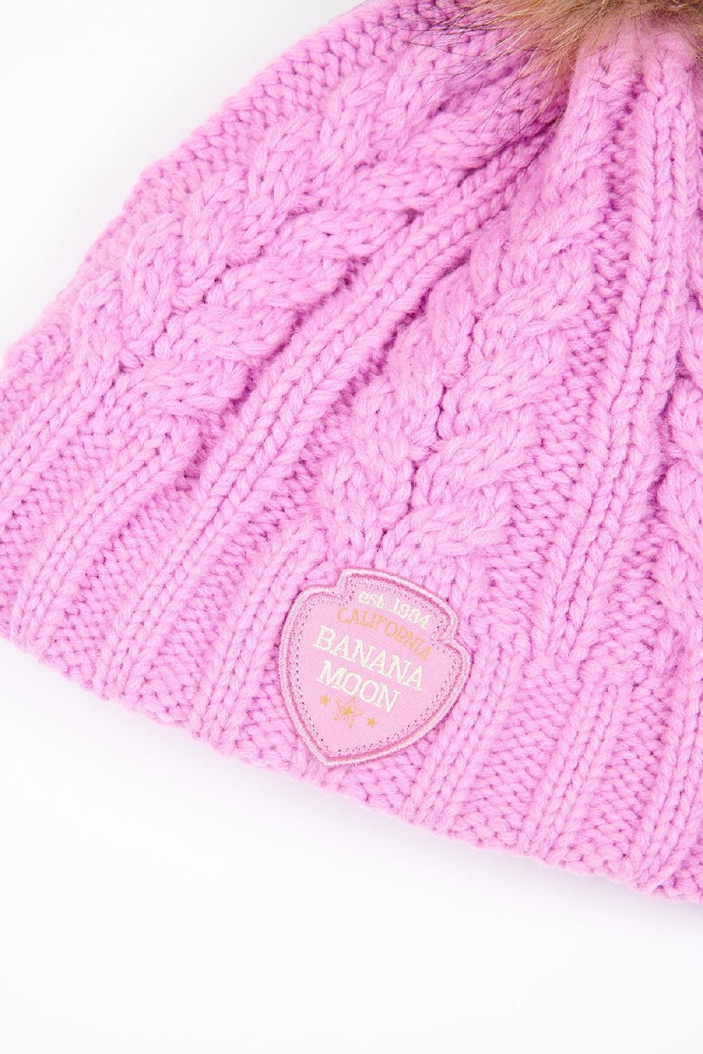 Banana Moon Beanie Pink DOTTO LEMONWOOD